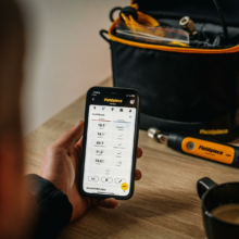 Wireless HVACR Tools connected with Job Link